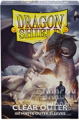 Standard Sleeves - Clear Outer Sleeves - 100ct - Dragon Shield